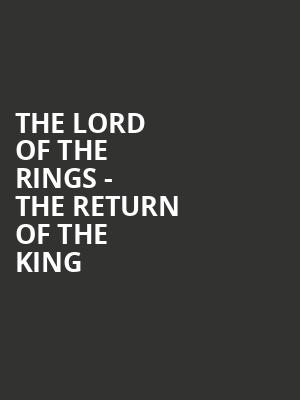 The Lord of the Rings - The Return of the King Poster
